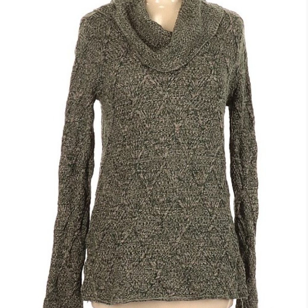 Eight Eight Eight brown cowl neck sweater